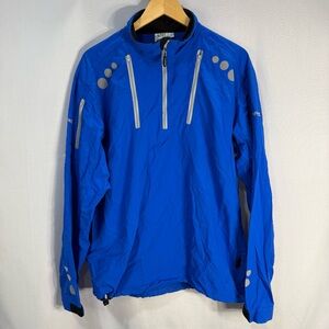NRS Blue Waterproof Paddling Jacket Men’s Medium
